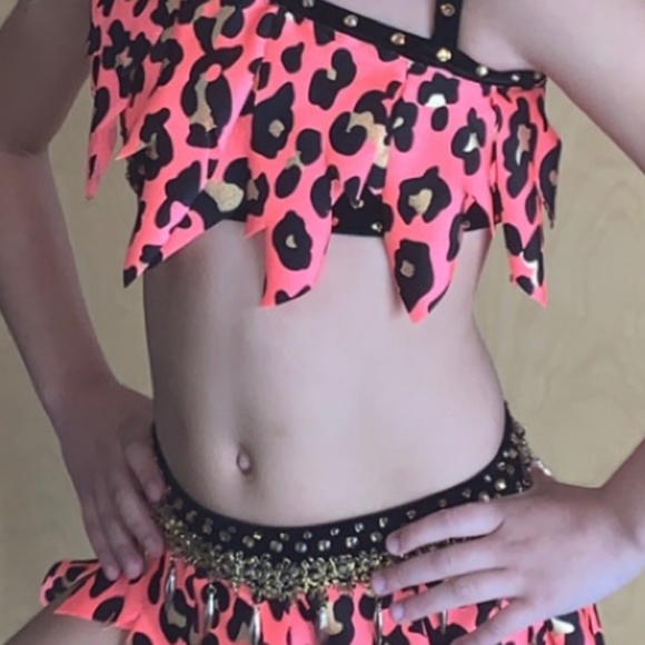 Jazz Leopard Dance Costume